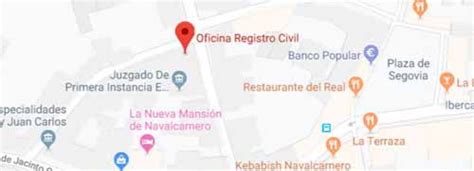 cita registro civil navalcarnero|Oficina del Registro Civil de Navalcarnero (Madrid) ️